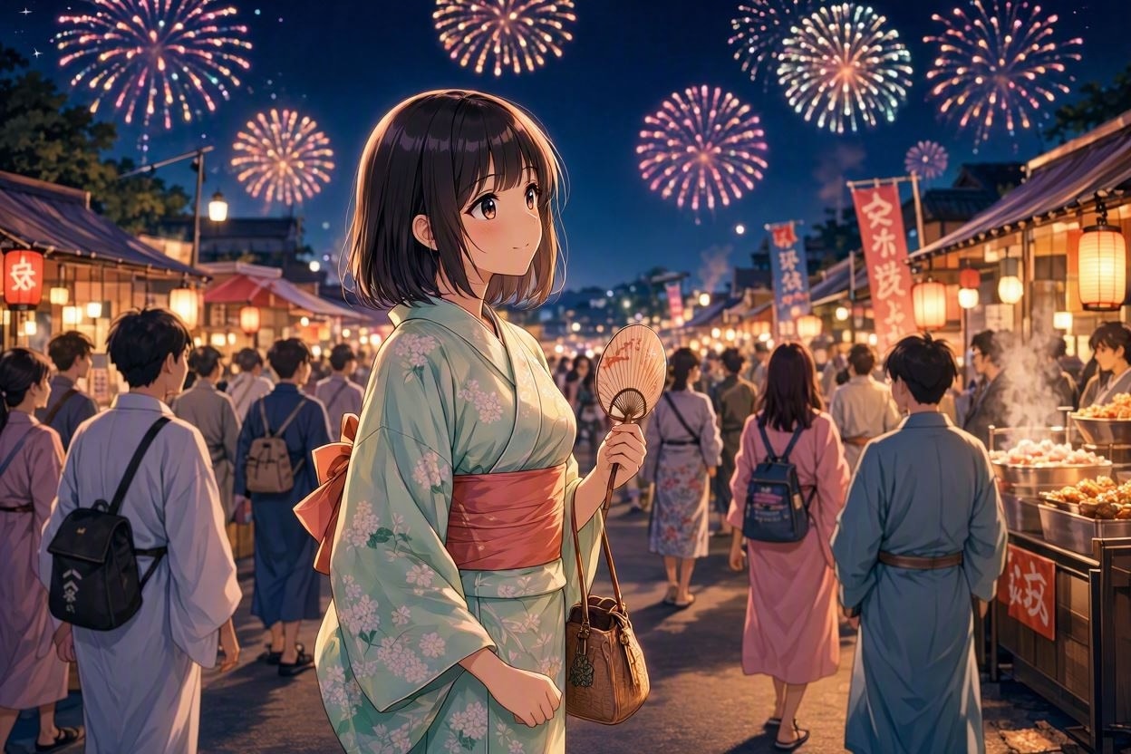 夏祭り(MAI-Image-2.5-Flash)(8) | の人気AIイラスト・グラビア