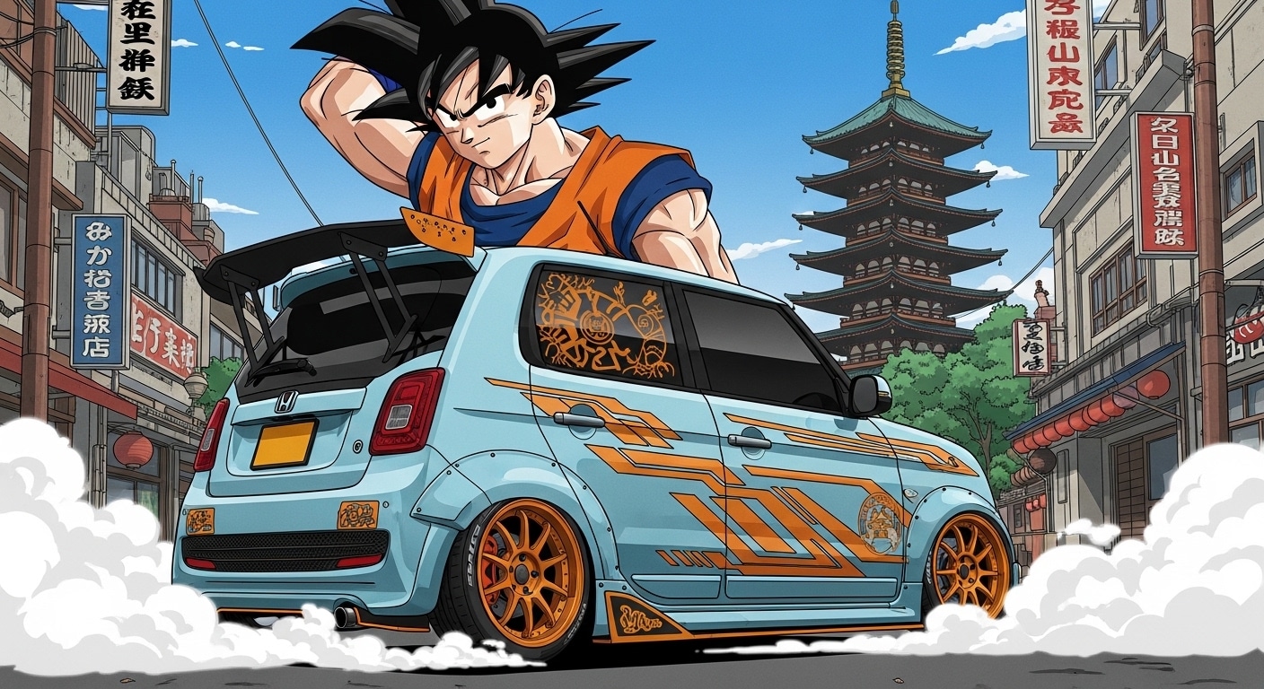 孫悟空とN-ONE | の人気AIイラスト・グラビア