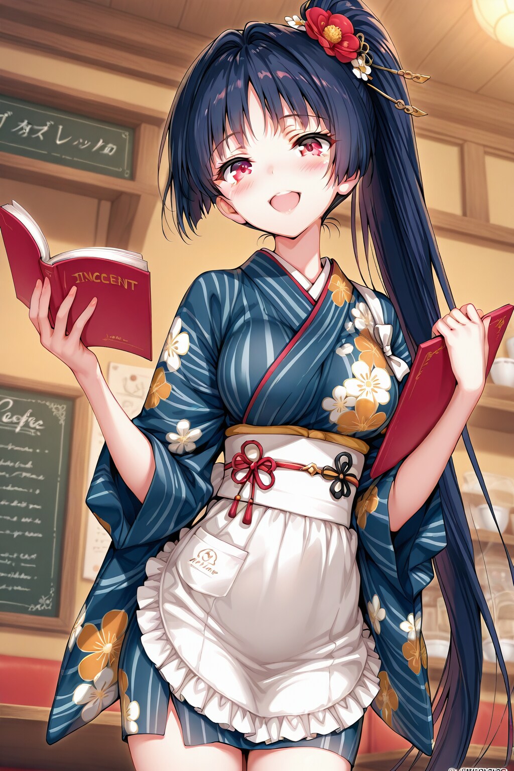 女給服 | の人気AIイラスト・グラビア