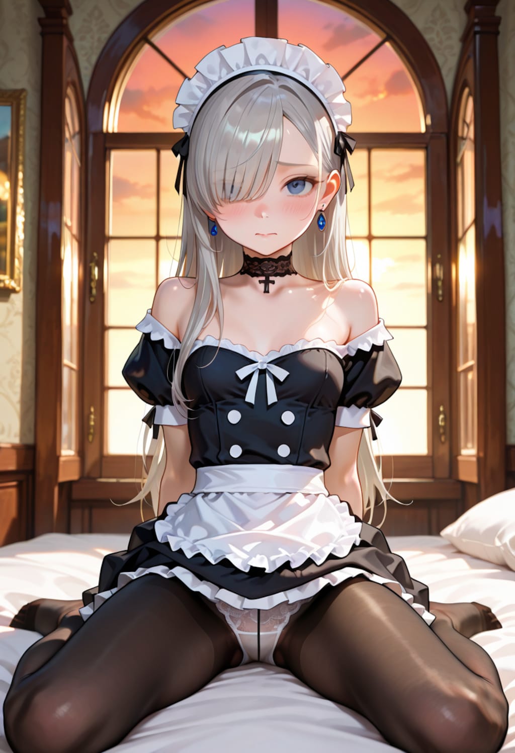 由璃亜 Maid Costume R15 (5)