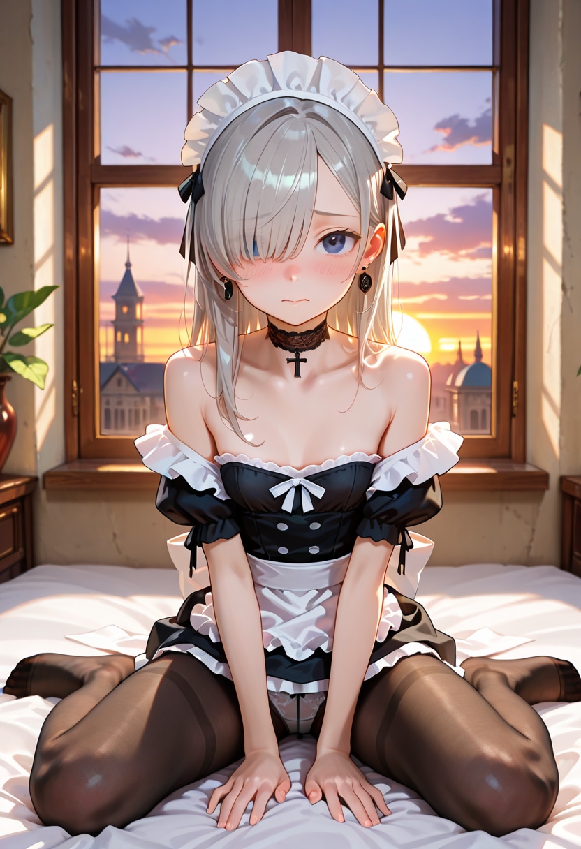 由璃亜 Maid Costume R15 (5)