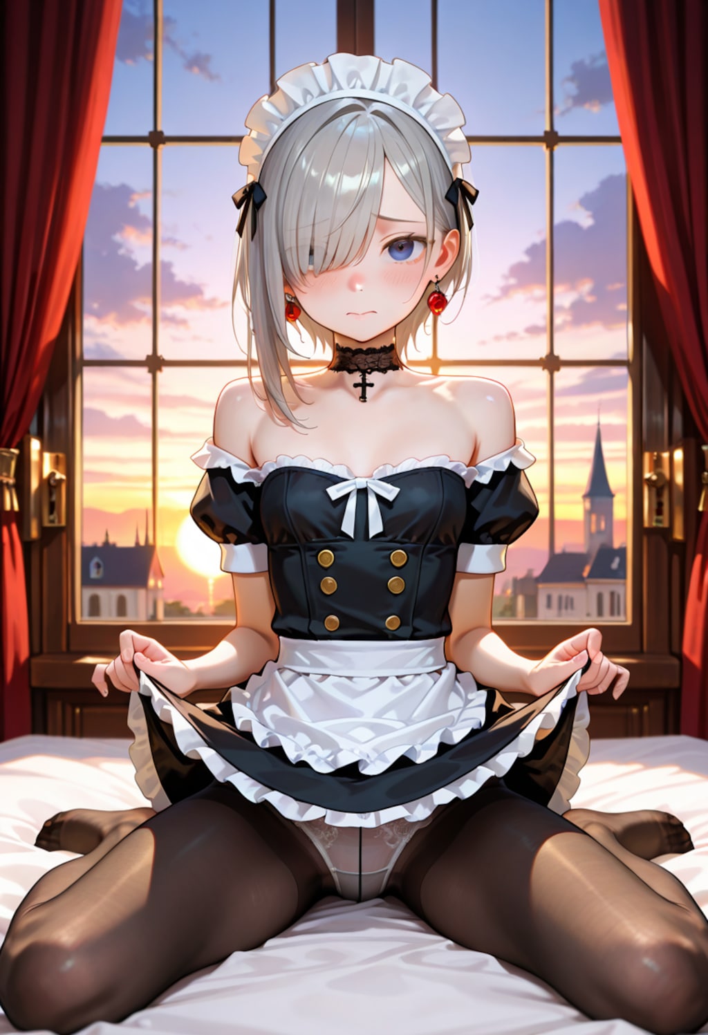 由璃亜 Maid Costume R15 (5)