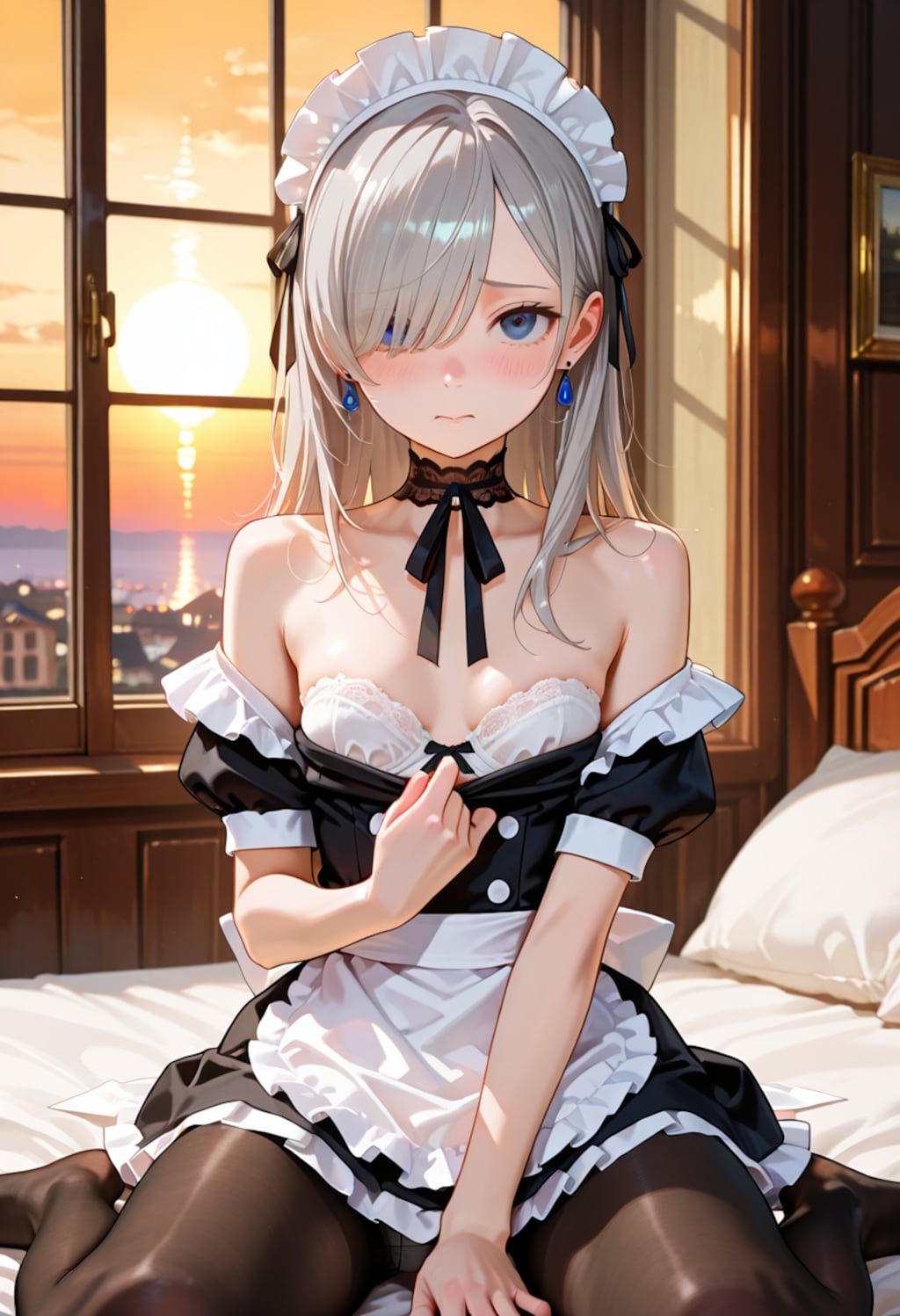 由璃亜 Maid Costume R15 (5)
