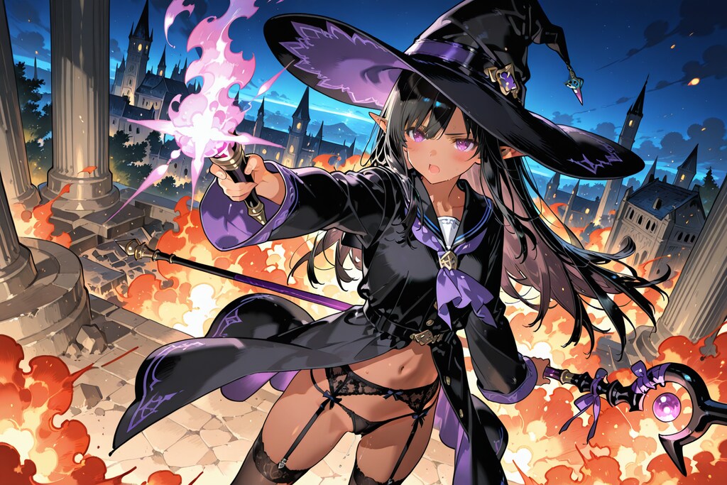 穿き忘れたダークエルフさん (PHOENIX)