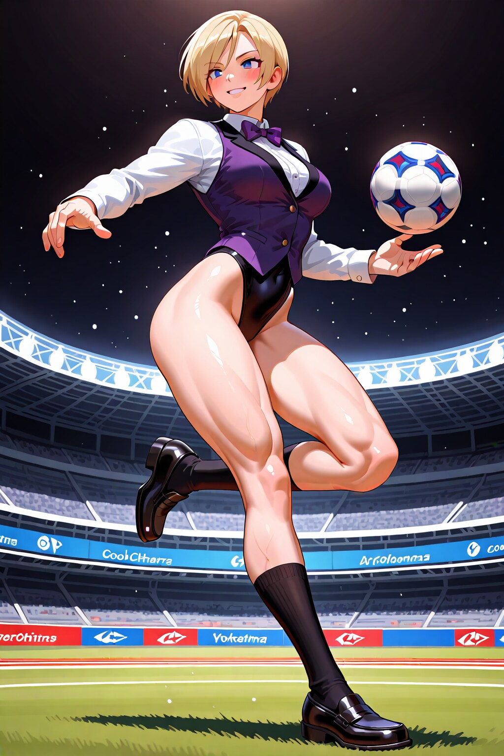 ハイレグバーオーナージャクリーン・ホットローのサッカー