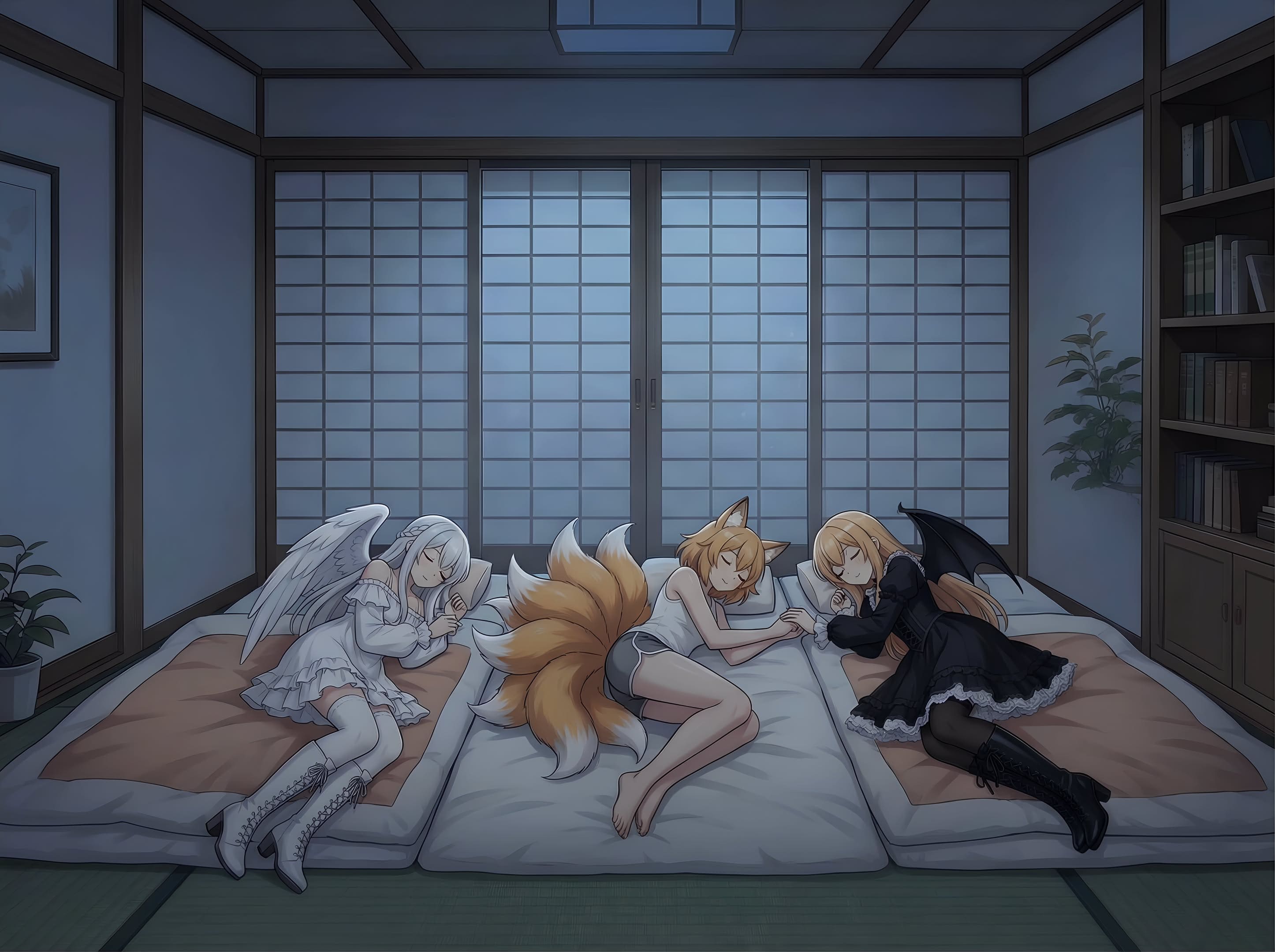 眠りにつく | の人気AIイラスト・グラビア