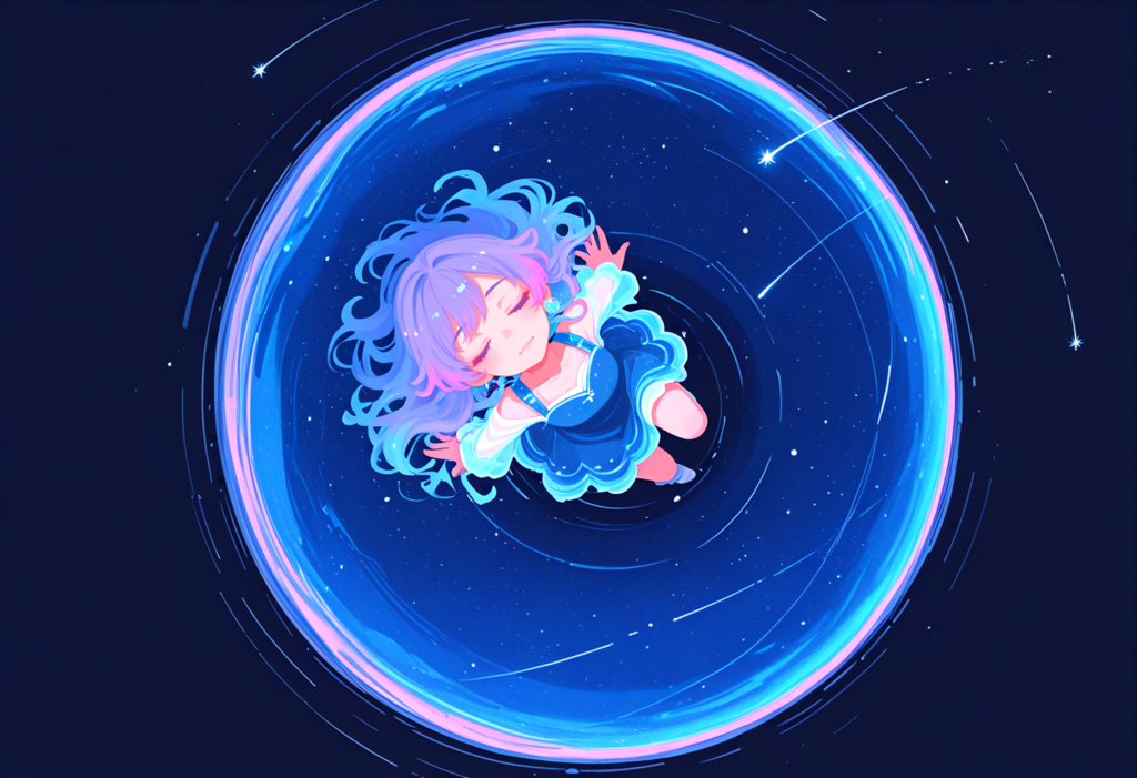 Blue cosmic dome
