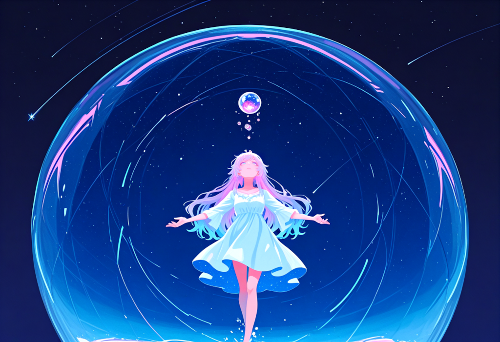 Blue cosmic dome