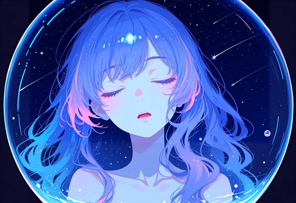 Blue cosmic dome