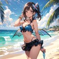 海のちょうちょ娘250829 2枚目