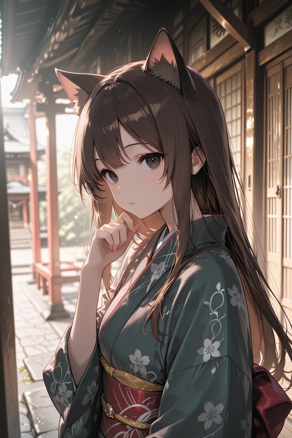 虎鼠神社ケモ耳