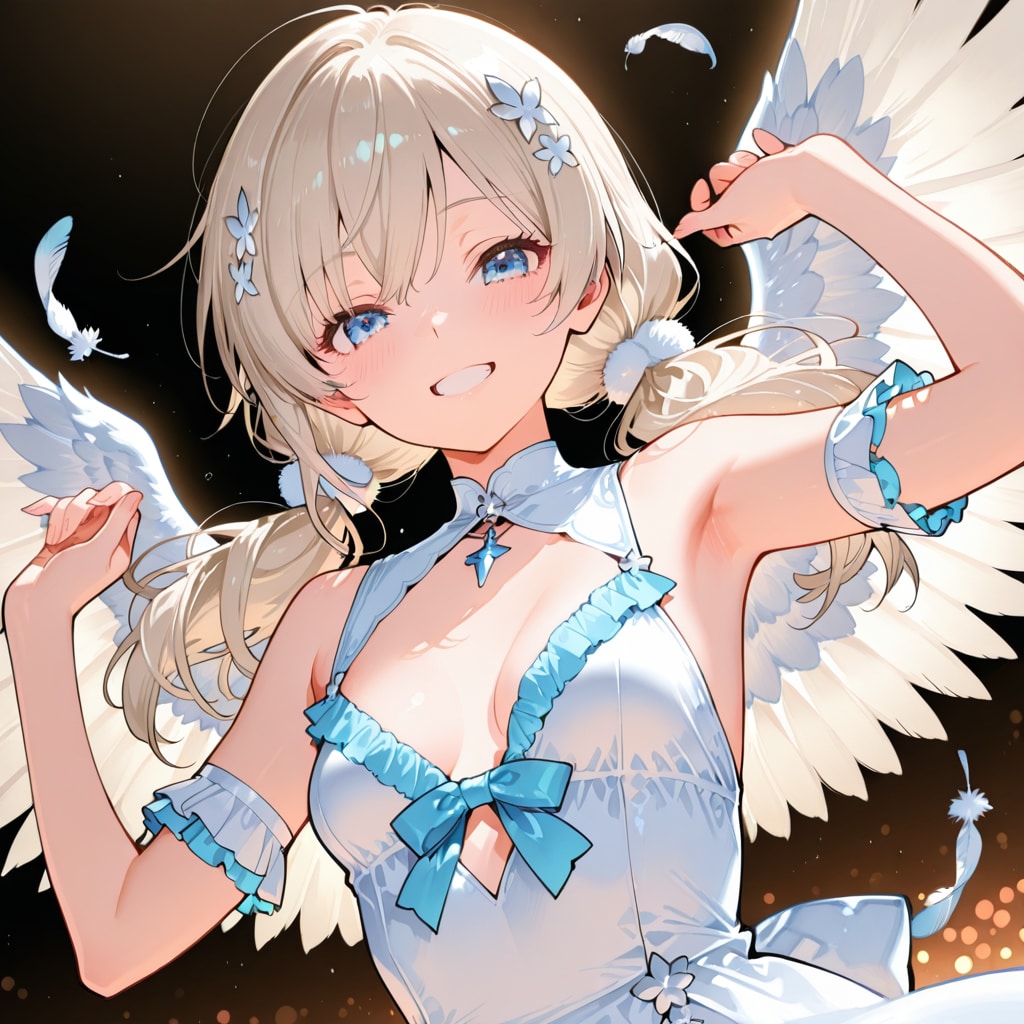 しおんちゃん☆天使 | の人気AIイラスト・グラビア