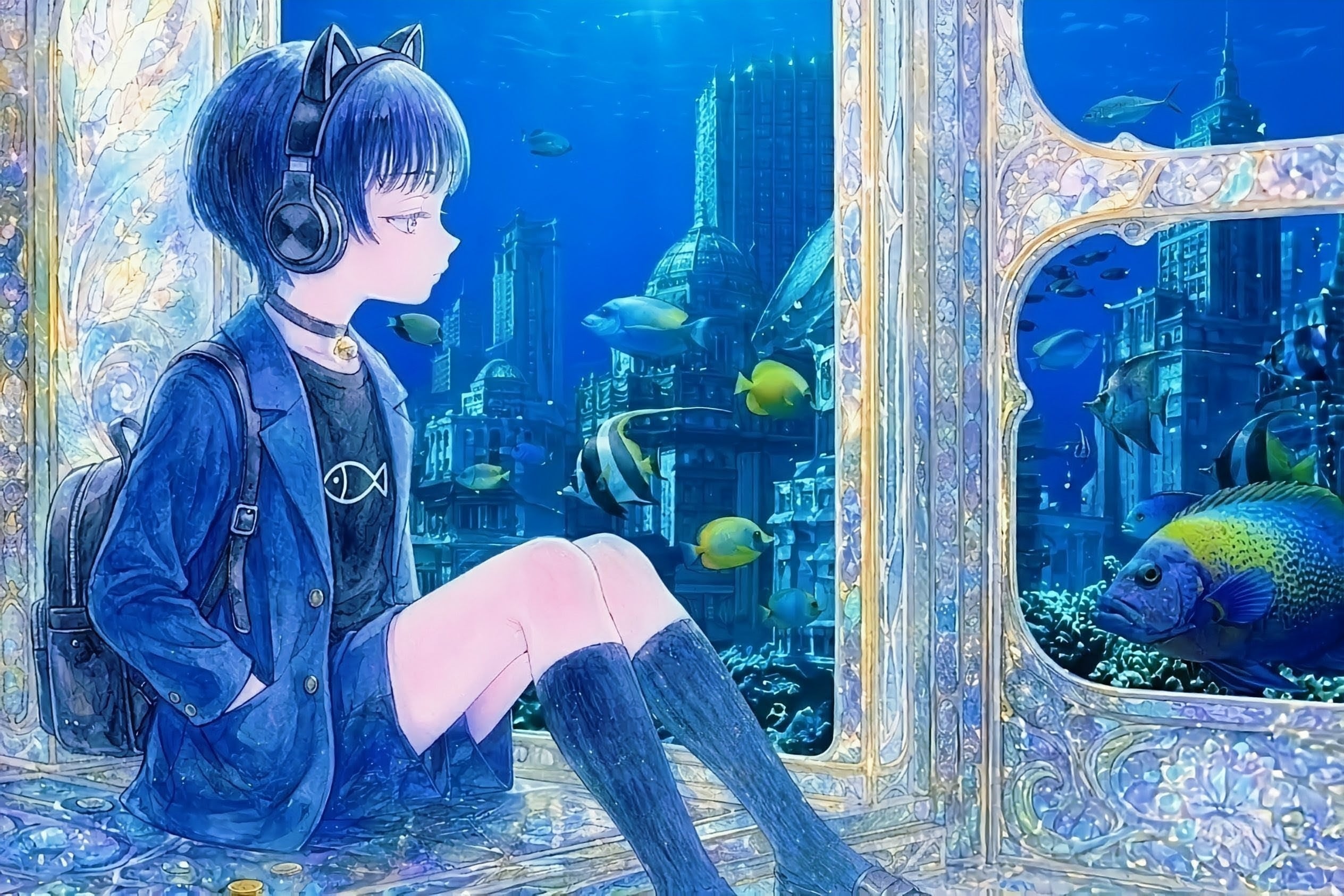 Azur et Azur　#suno | の人気AIイラスト・グラビア