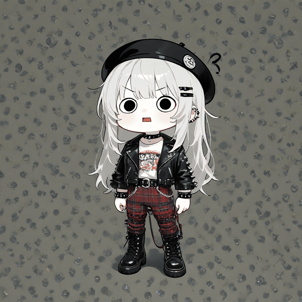 パンクロッカーになってしまったえらいこっちゃ嬢