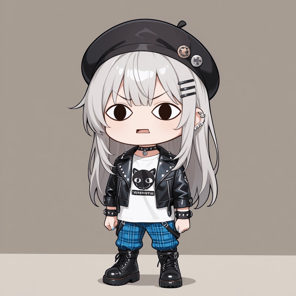 パンクロッカーになってしまったえらいこっちゃ嬢