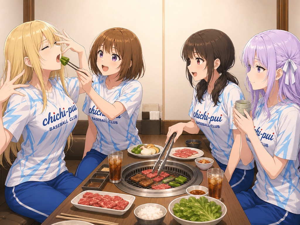 部活後の焼肉は旨い