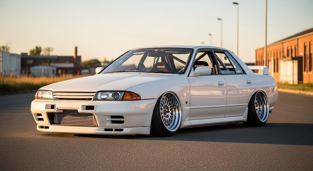 R32GT-Rセダンのドリ車