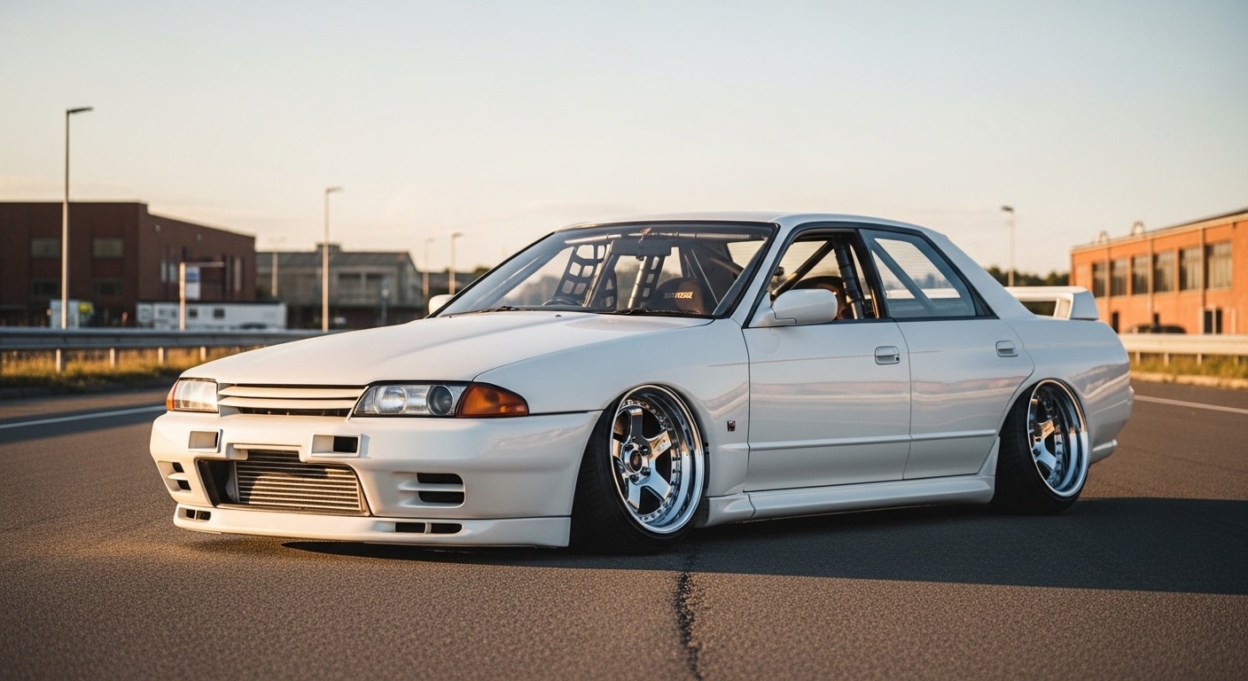 R32GT-Rセダンのドリ車 | の人気AIイラスト・グラビア