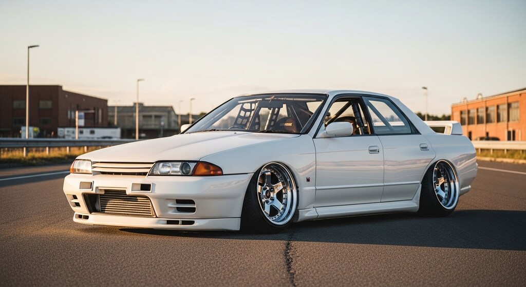 R32GT-Rセダンのドリ車