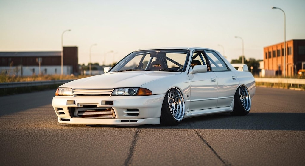 R32GT-Rセダンのドリ車
