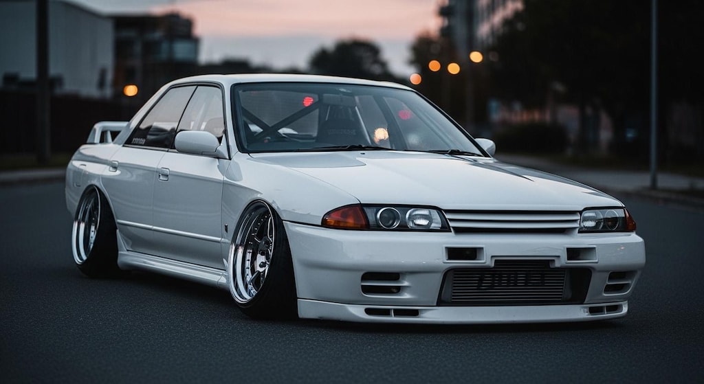 R32GT-Rセダンのドリ車