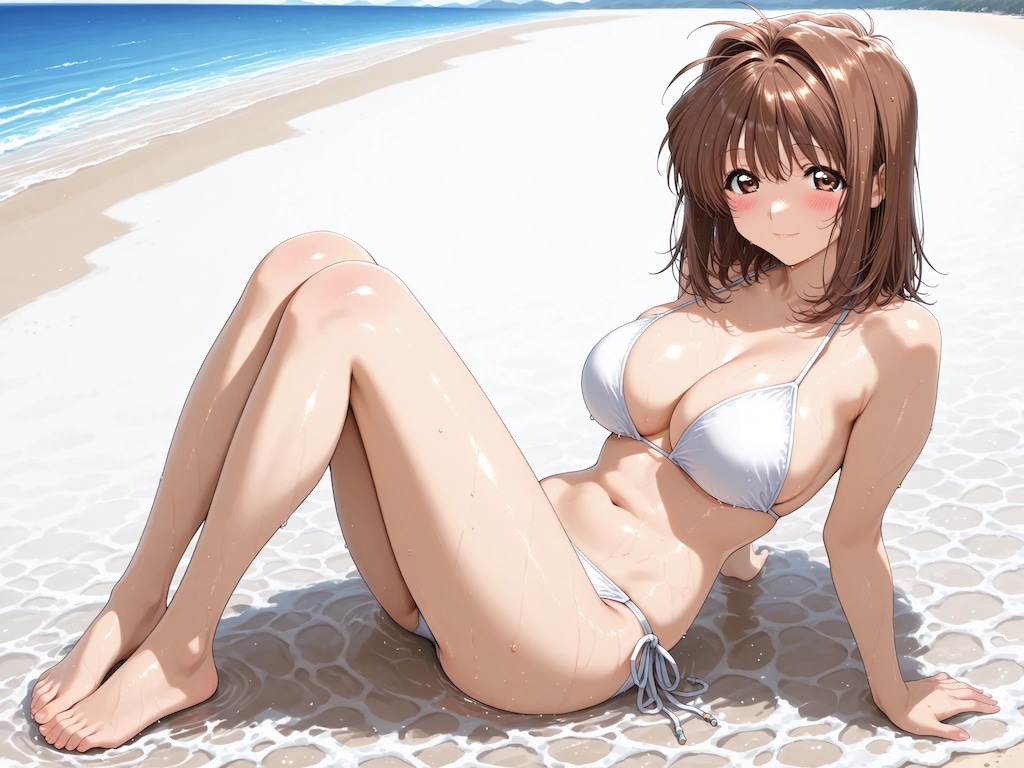 L〇VERS 恋に〇ちたら 河〇理恵（海水浴編）
