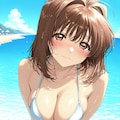 L〇VERS 恋に〇ちたら 河〇理恵（海水浴編） 3枚目
