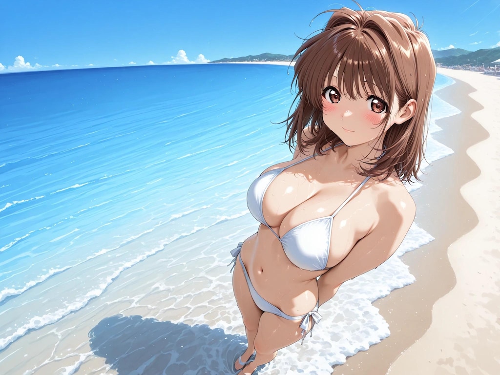 L〇VERS 恋に〇ちたら 河〇理恵（海水浴編）