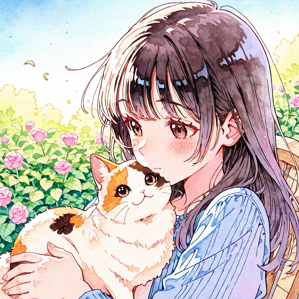 花咲く春の公園（45）BONSAI | の人気AIイラスト・グラビア
