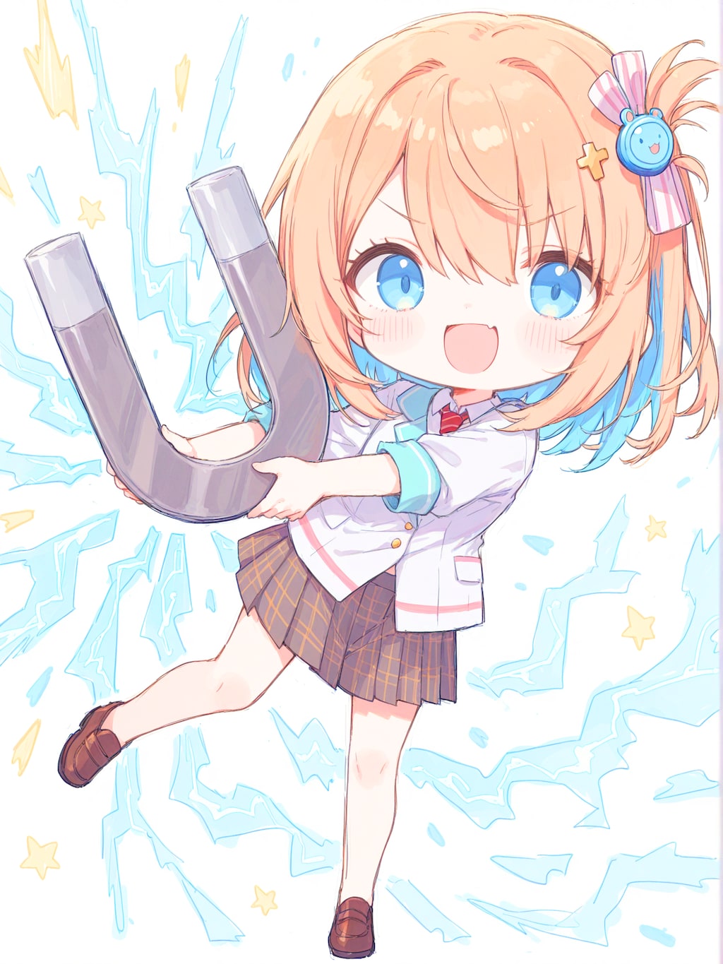 乙女の磁力で注目を引いちゃうぞ