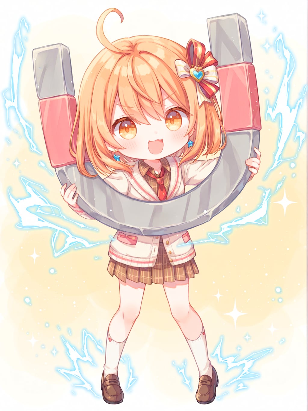 乙女の磁力で注目を引いちゃうぞ