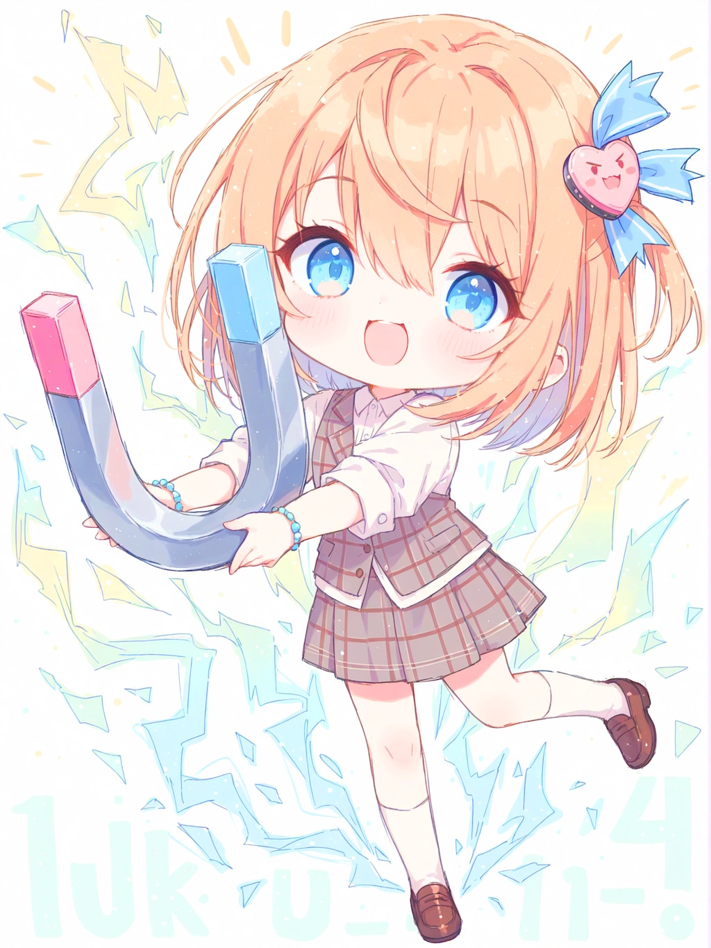 乙女の磁力で注目を引いちゃうぞ