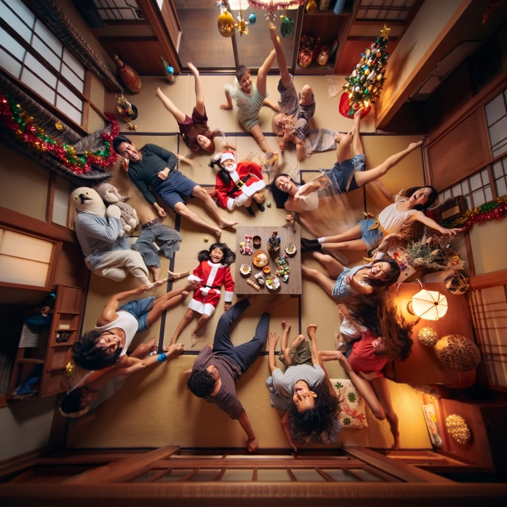 みんなでジタバタ