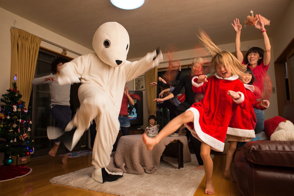 みんなでジタバタ