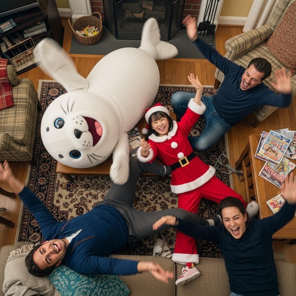 みんなでジタバタ