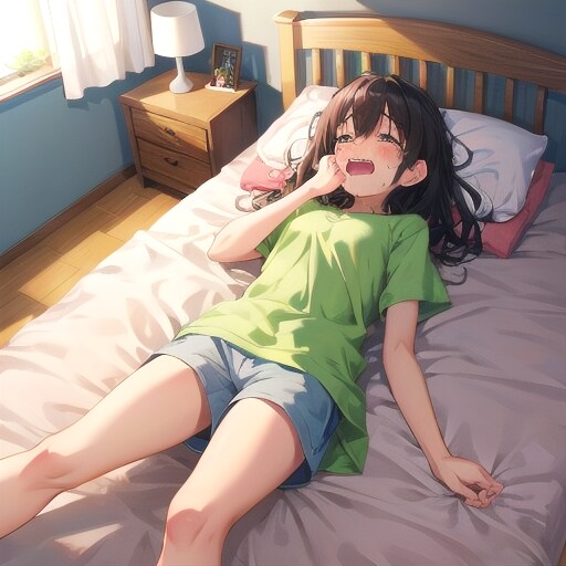 お腹痛くて寝れないよー
