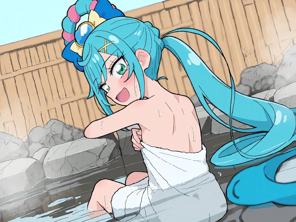 魔法少女のコスプレしてくれる教え子さん☆