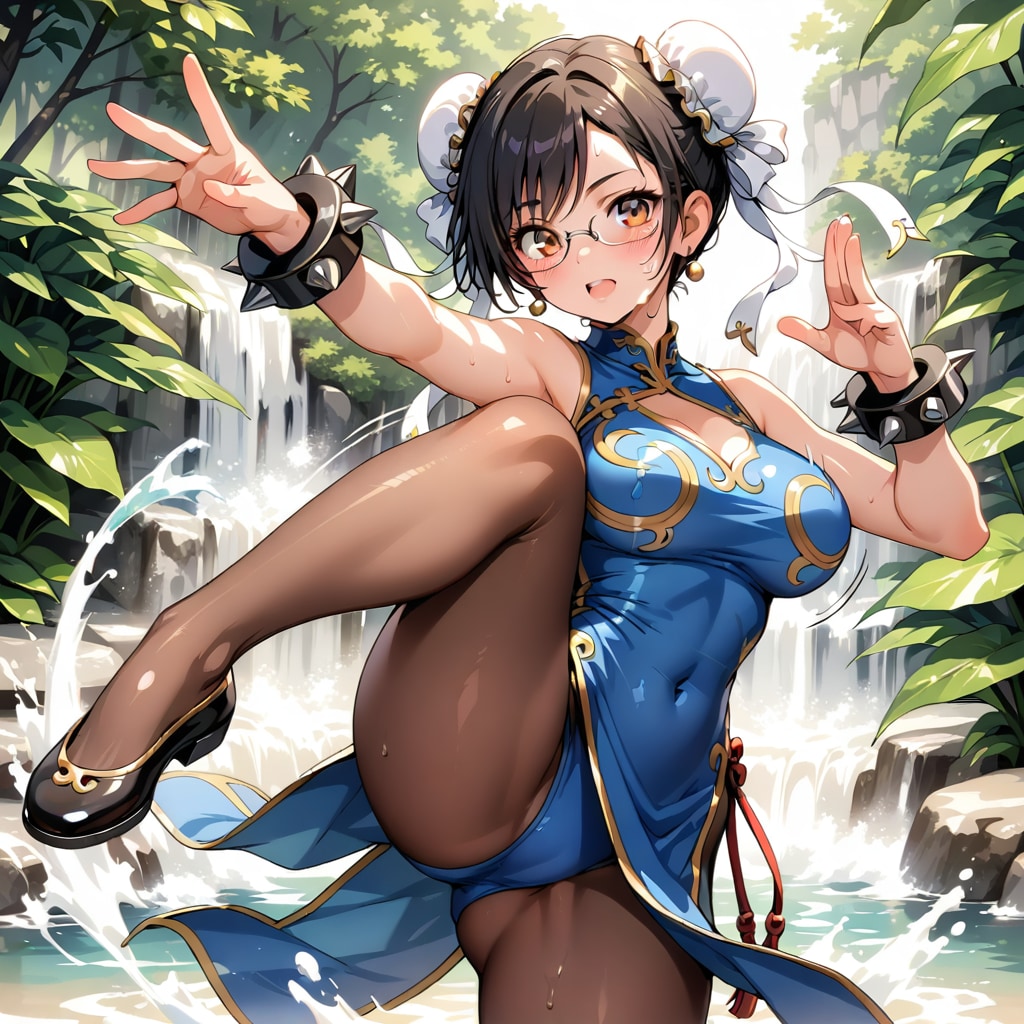 水辺で遊ぶ？それとも修行？