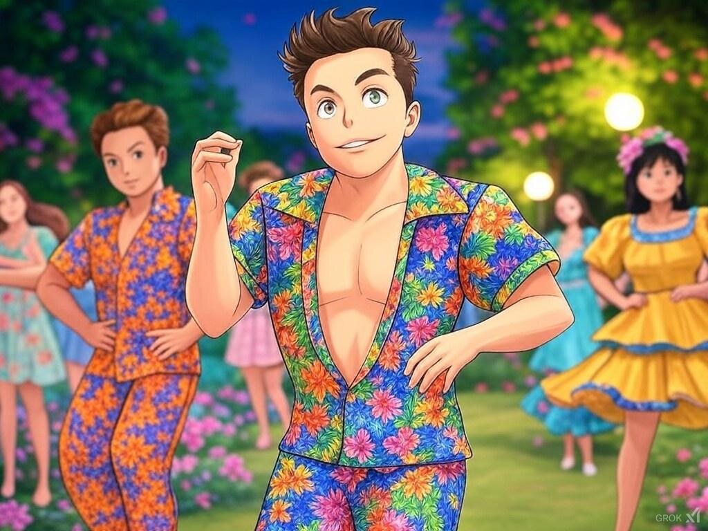 イーロン・マスクがマツケンサンバを踊る