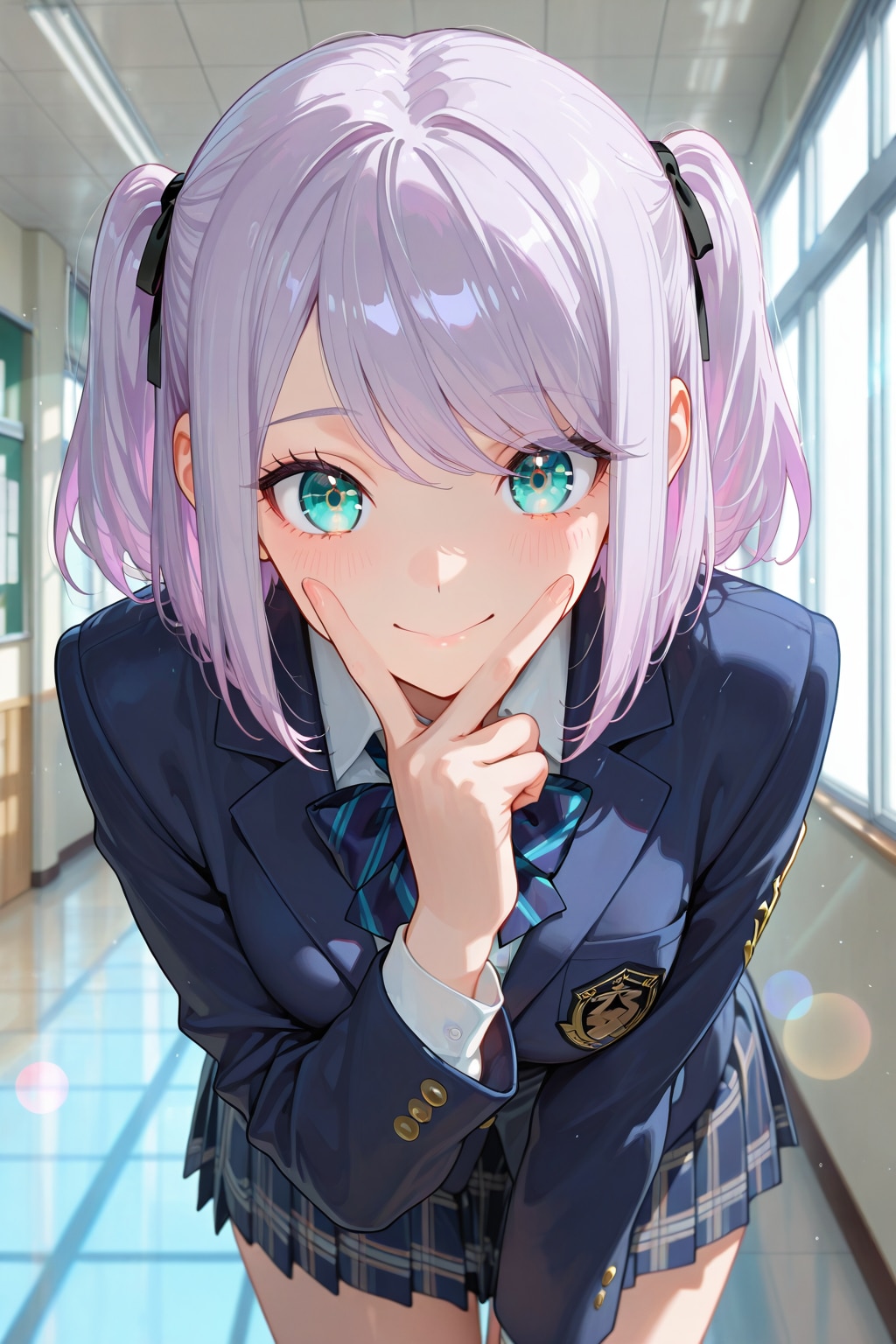 ミディアムボブ ツーサイドアップちゃん