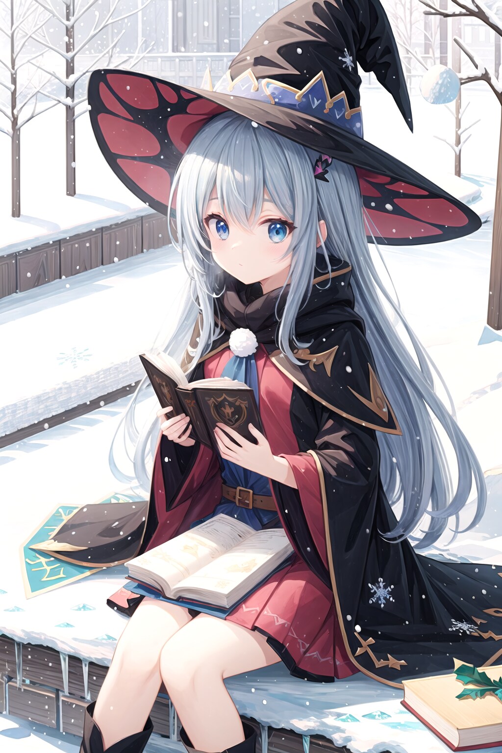冬の魔女娘。