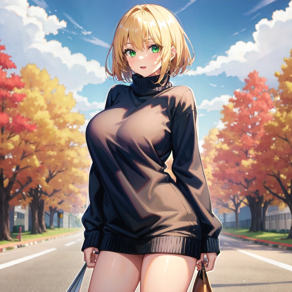 秋 | の人気AIイラスト・グラビア