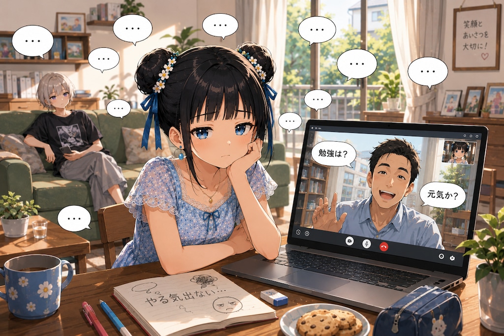 父の日のWeb通話