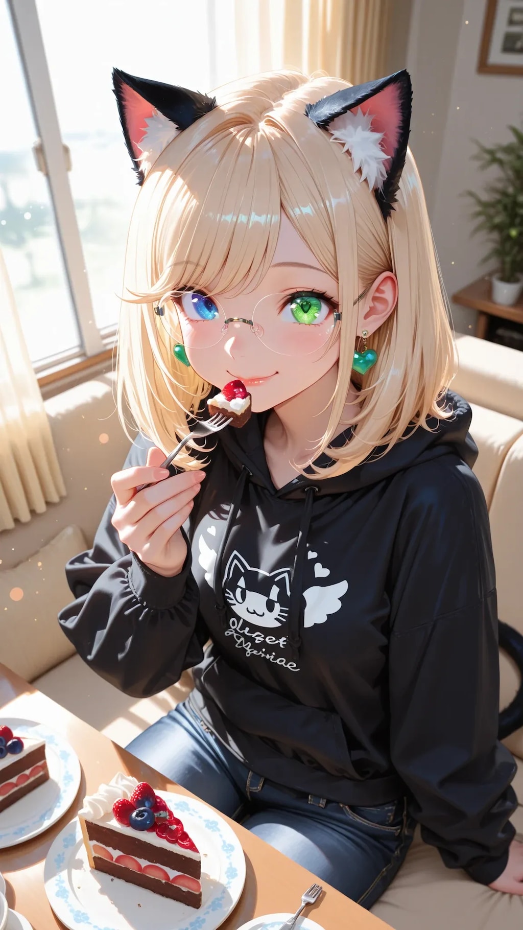 ブルーベリーケーキ2