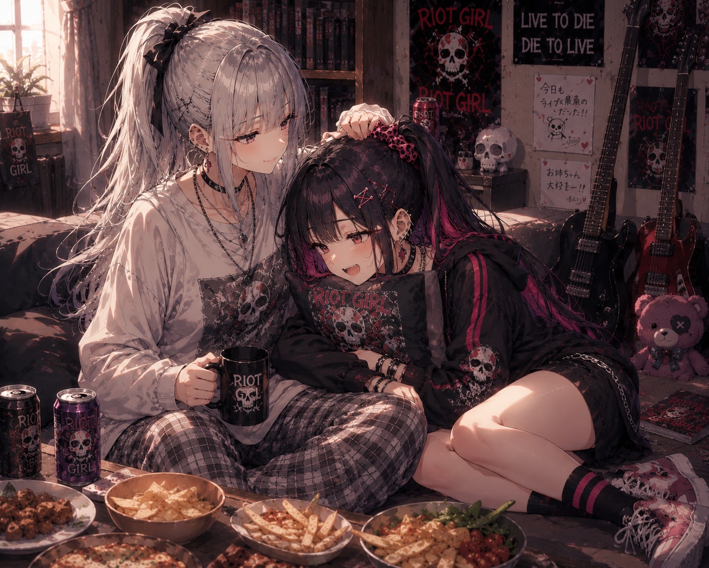 大学生ガールズバンド 双子姉妹