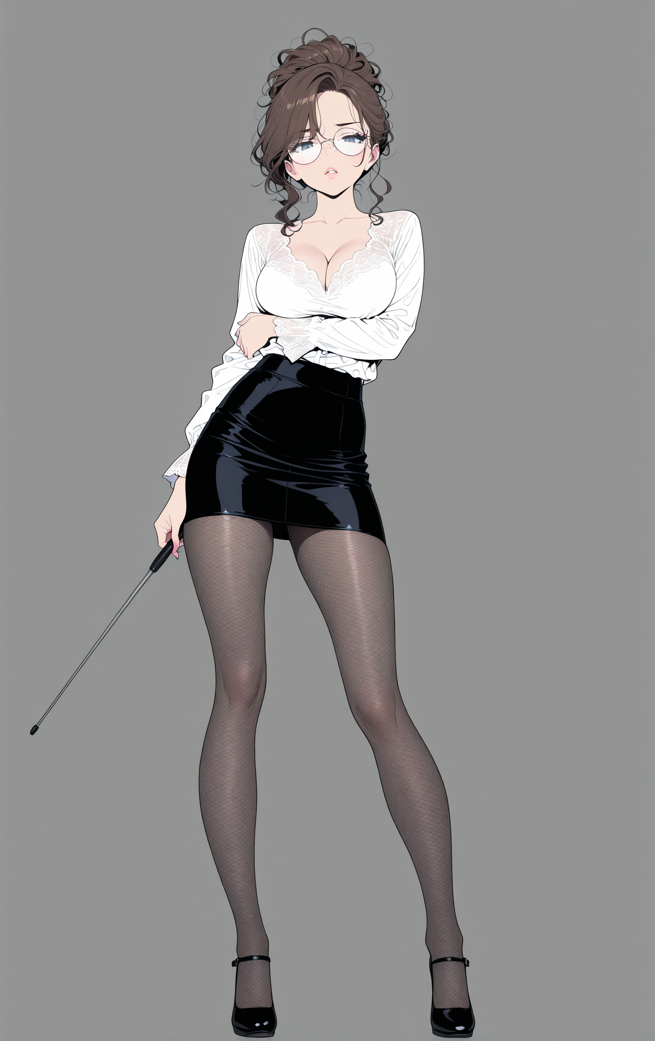 女教師+フィギュア