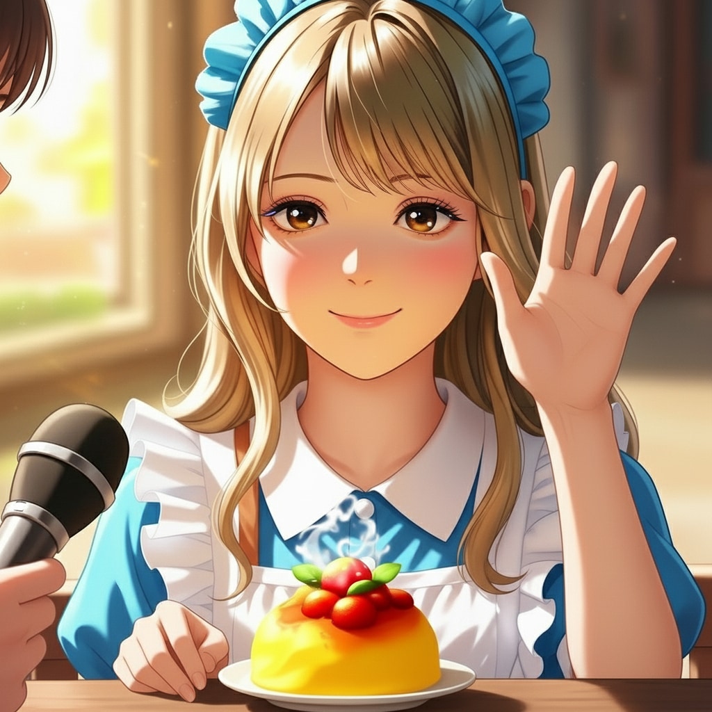 看板娘にインタビュー