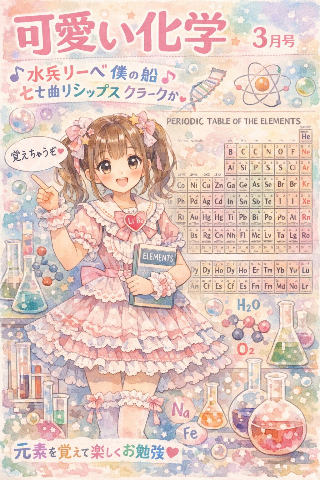 NaMgガーリーSiPSClArKCa | の人気AIイラスト・グラビア