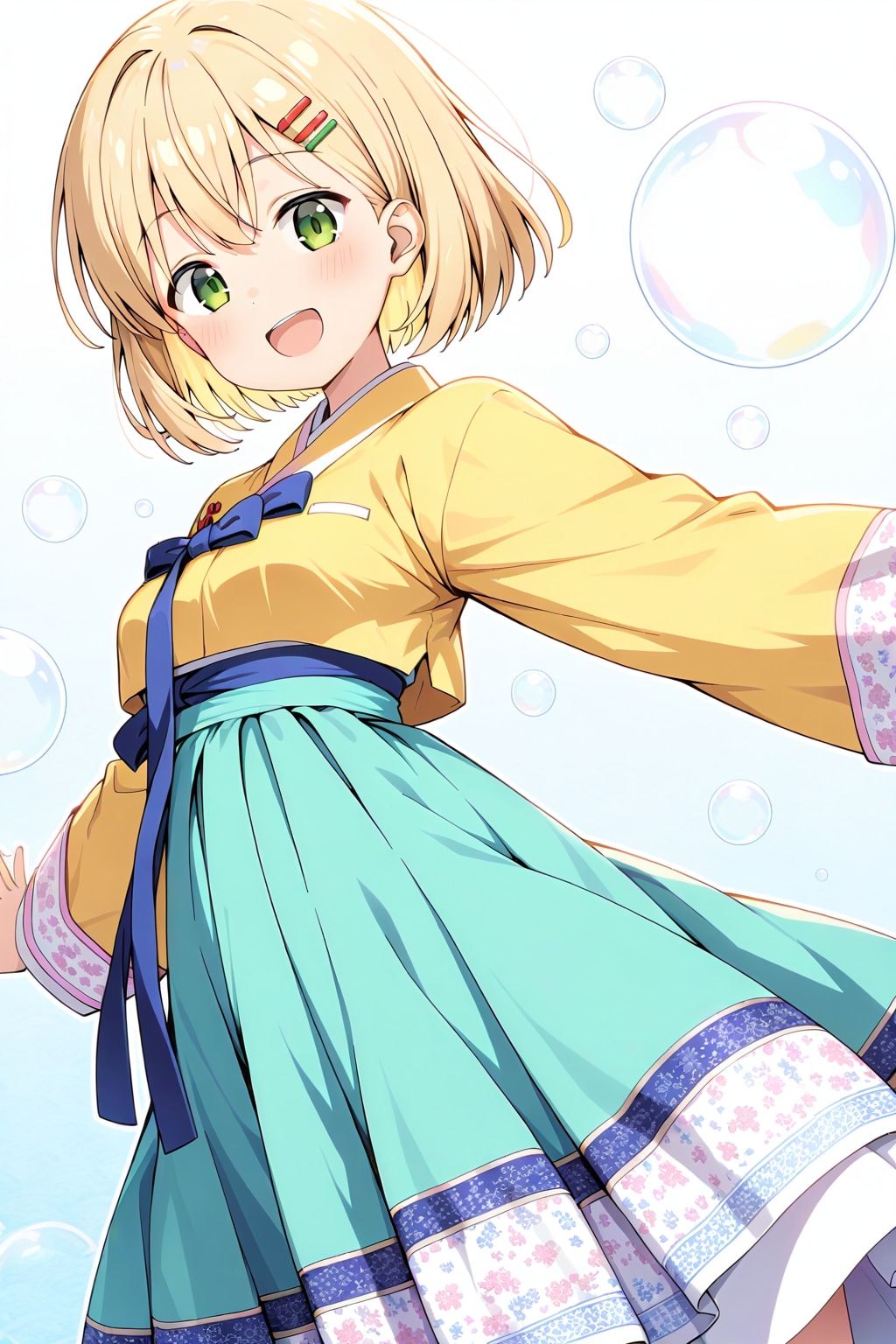 韓服千鶴ちゃん | の人気AIイラスト・グラビア