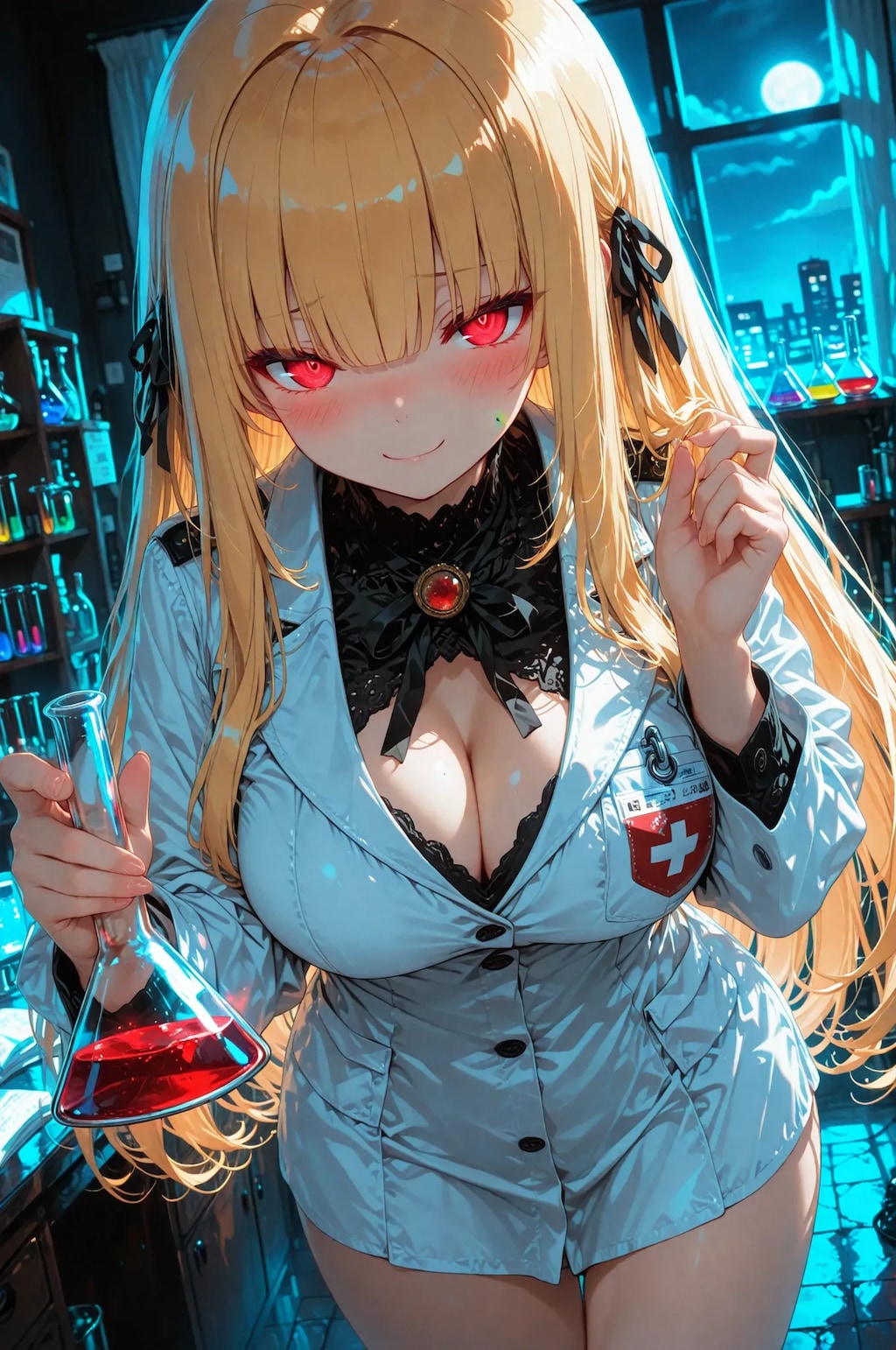 私にメロメロになる薬を開発したわよ💓